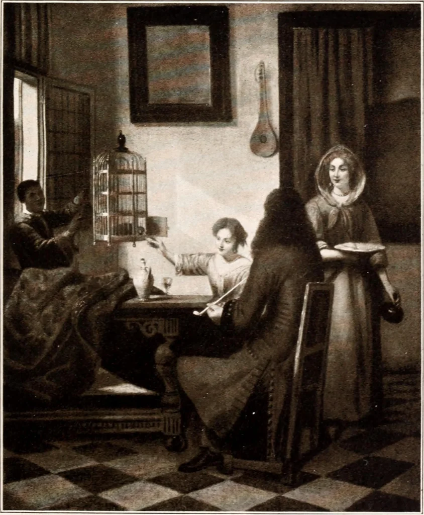 An illustration from Illustrated catalogue of the twelfth series of 100 paintings by old masters of the Dutch, Flemish, Italian, French, and English schools, being a portion of the Sedelmeyer Gallery : containing also a general index of the 1500 pictures described in the 13 catalogues of the Sedelmeyer Gallery published to date, 1913, leaf 32