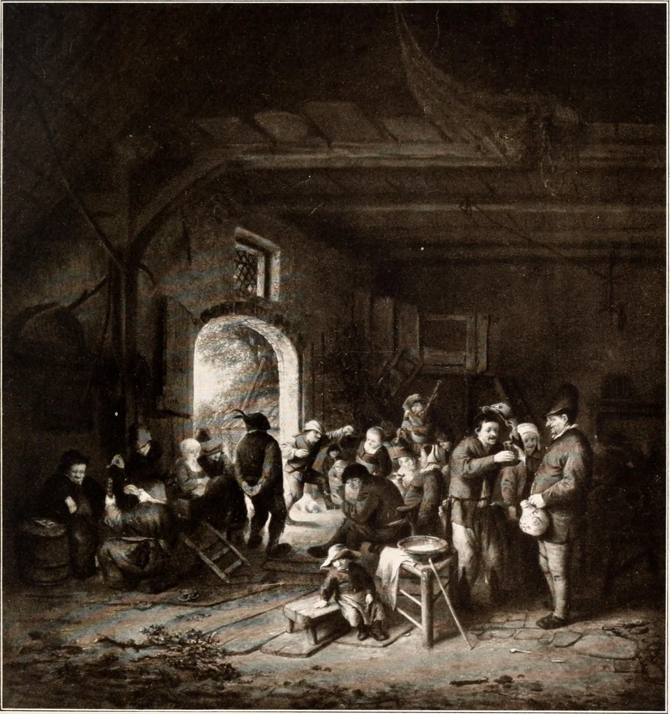 An illustration from Illustrated catalogue of the twelfth series of 100 paintings by old masters of the Dutch, Flemish, Italian, French, and English schools, being a portion of the Sedelmeyer Gallery : containing also a general index of the 1500 pictures described in the 13 catalogues of the Sedelmeyer Gallery published to date, 1913, leaf 36