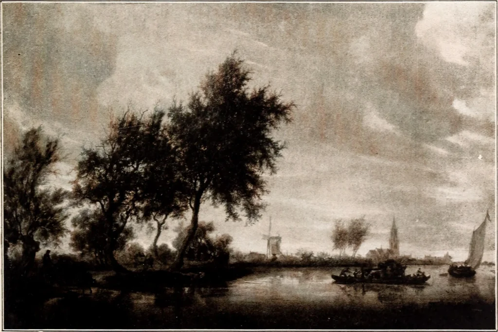 An illustration from Illustrated catalogue of the twelfth series of 100 paintings by old masters of the Dutch, Flemish, Italian, French, and English schools, being a portion of the Sedelmeyer Gallery : containing also a general index of the 1500 pictures described in the 13 catalogues of the Sedelmeyer Gallery published to date, 1913, leaf 56
