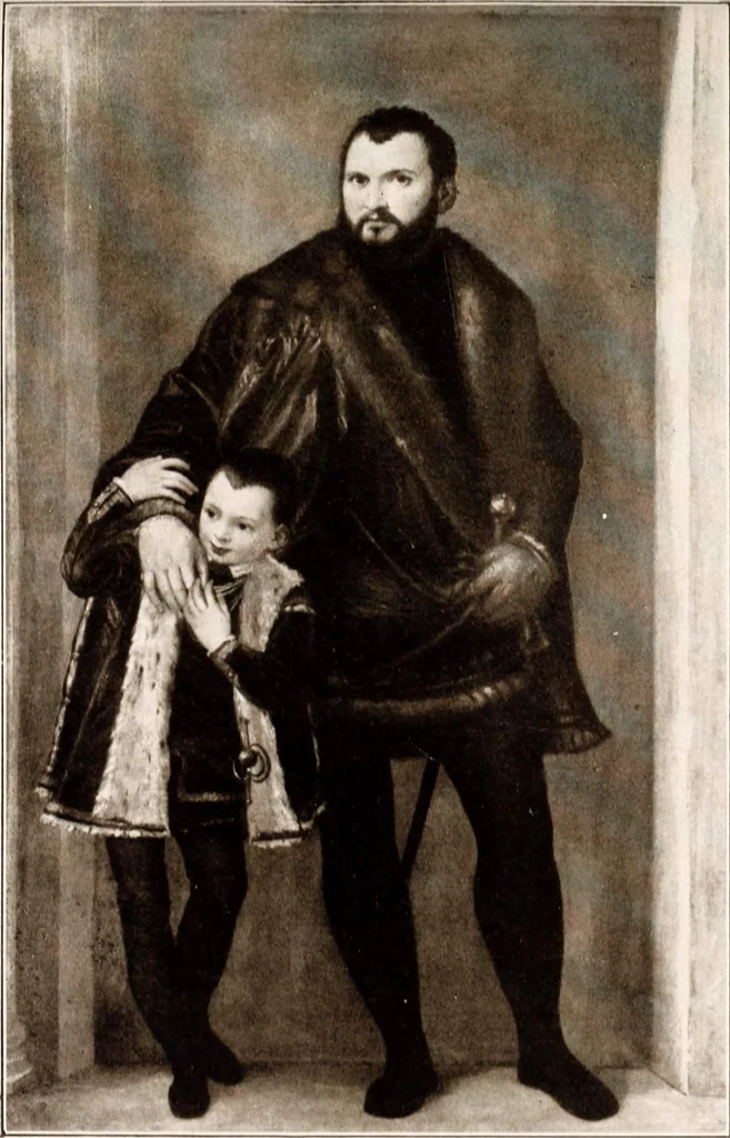 An illustration from Illustrated catalogue of the twelfth series of 100 paintings by old masters of the Dutch, Flemish, Italian, French, and English schools, being a portion of the Sedelmeyer Gallery : containing also a general index of the 1500 pictures described in the 13 catalogues of the Sedelmeyer Gallery published to date, 1913, leaf 68