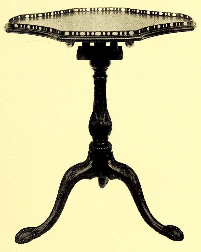 An illustration from Illustrated catalogue of old Chippendale, Sheraton and Hepplewhite furniture of great rarity and beauty : from the collections of Marsden J. Perry and Richard A. Canfield together with some Oriental porcelains and Barye Bronzes from Mr. Canfield's collection, 1916, leaf 51