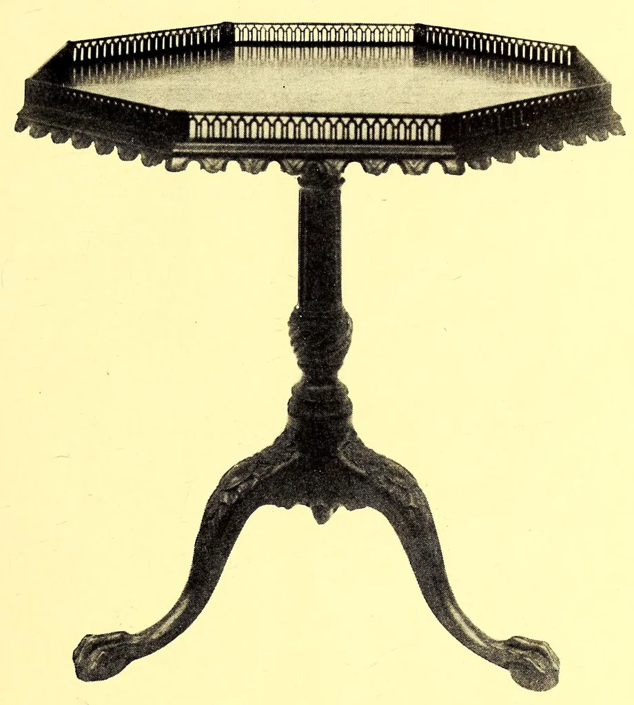 An illustration from Illustrated catalogue of old Chippendale, Sheraton and Hepplewhite furniture of great rarity and beauty : from the collections of Marsden J. Perry and Richard A. Canfield together with some Oriental porcelains and Barye Bronzes from Mr. Canfield's collection, 1916, leaf 55