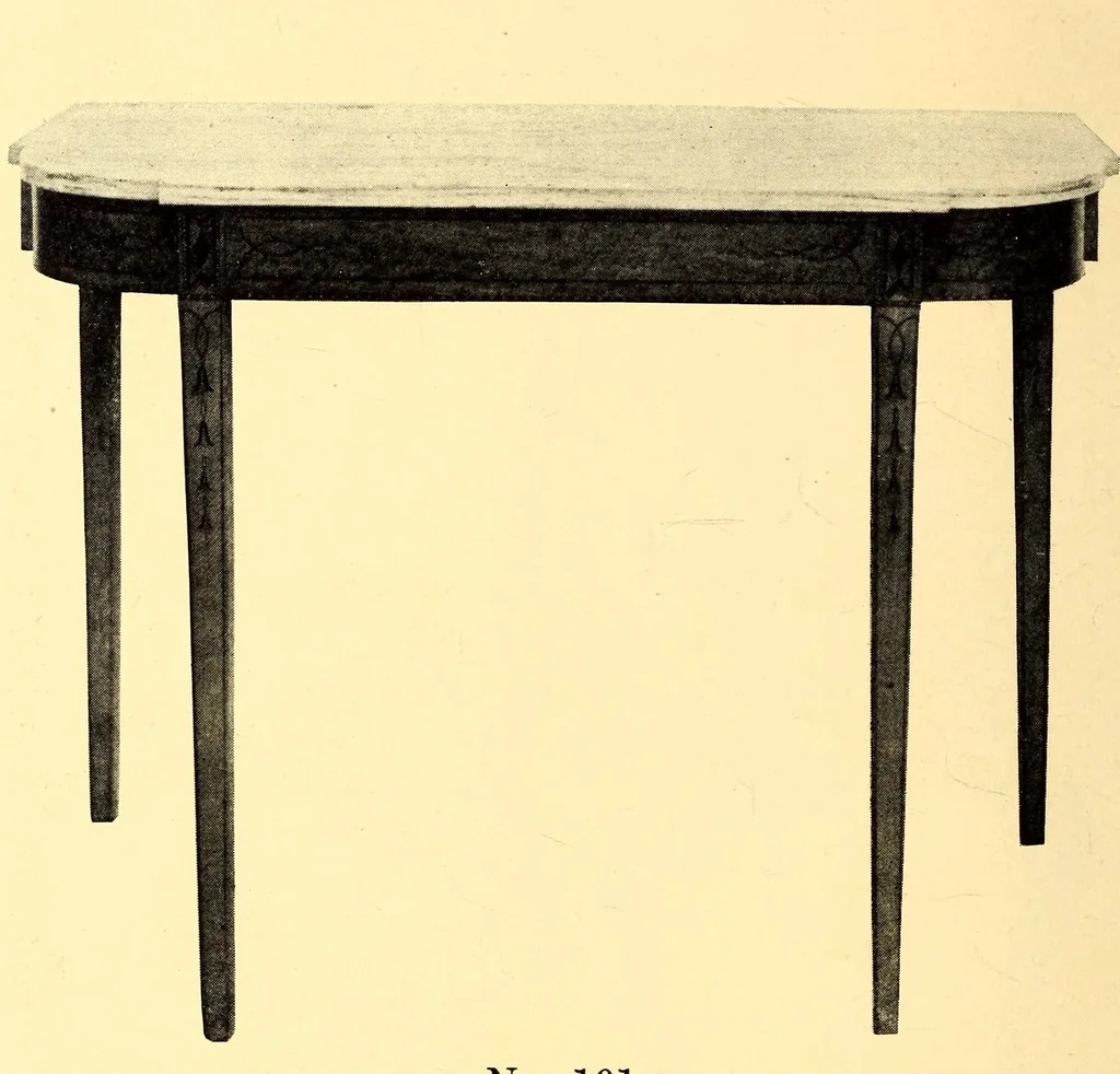An illustration from Illustrated catalogue of old Chippendale, Sheraton and Hepplewhite furniture of great rarity and beauty : from the collections of Marsden J. Perry and Richard A. Canfield together with some Oriental porcelains and Barye Bronzes from Mr. Canfield's collection, 1916, leaf 70