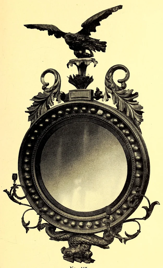 An illustration from Illustrated catalogue of old Chippendale, Sheraton and Hepplewhite furniture of great rarity and beauty : from the collections of Marsden J. Perry and Richard A. Canfield together with some Oriental porcelains and Barye Bronzes from Mr. Canfield's collection, 1916, leaf 87
