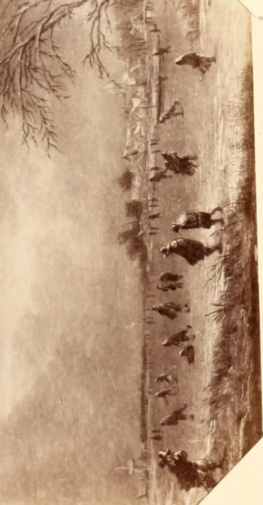 An illustration from Illustrated catalogue of the second hundred of paintings by old masters of the Dutch, Flemish, Italian, French and English schools belonging to the Sedelmeyer Gallery .., 1895, leaf 112