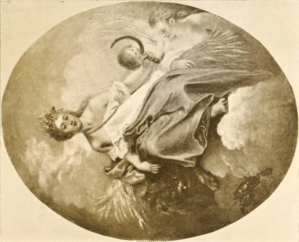 An illustration from Illustrated catalogue of the second hundred of paintings by old masters of the Dutch, Flemish, Italian, French and English schools belonging to the Sedelmeyer Gallery .., 1895, leaf 116
