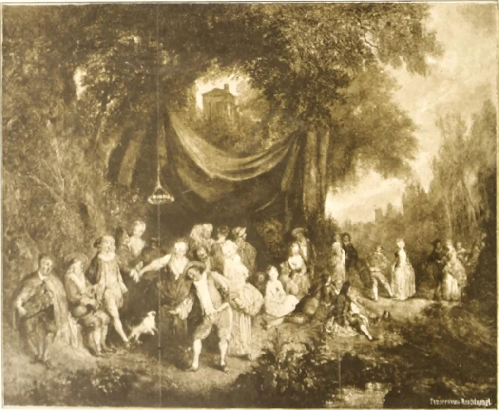 An illustration from Illustrated catalogue of the second hundred of paintings by old masters of the Dutch, Flemish, Italian, French and English schools belonging to the Sedelmeyer Gallery .., 1895, leaf 117