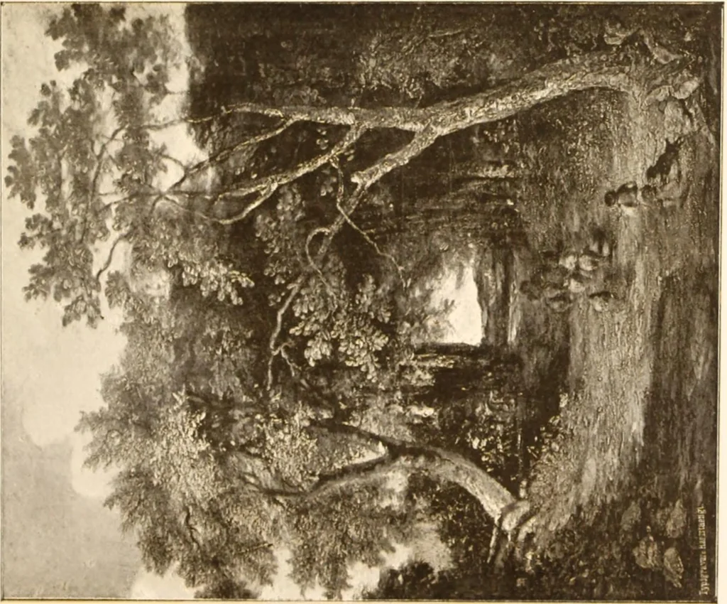 An illustration from Illustrated catalogue of the second hundred of paintings by old masters of the Dutch, Flemish, Italian, French and English schools belonging to the Sedelmeyer Gallery .., 1895, leaf 122