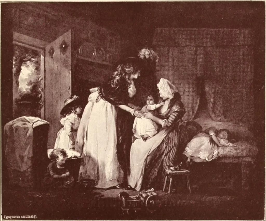 An illustration from Illustrated catalogue of the second hundred of paintings by old masters of the Dutch, Flemish, Italian, French and English schools belonging to the Sedelmeyer Gallery .., 1895, leaf 134