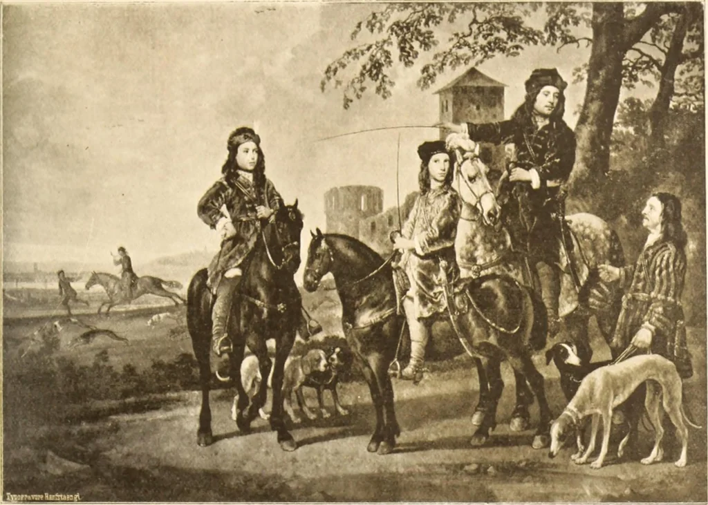 An illustration from Illustrated catalogue of the second hundred of paintings by old masters of the Dutch, Flemish, Italian, French and English schools belonging to the Sedelmeyer Gallery .., 1895, leaf 18