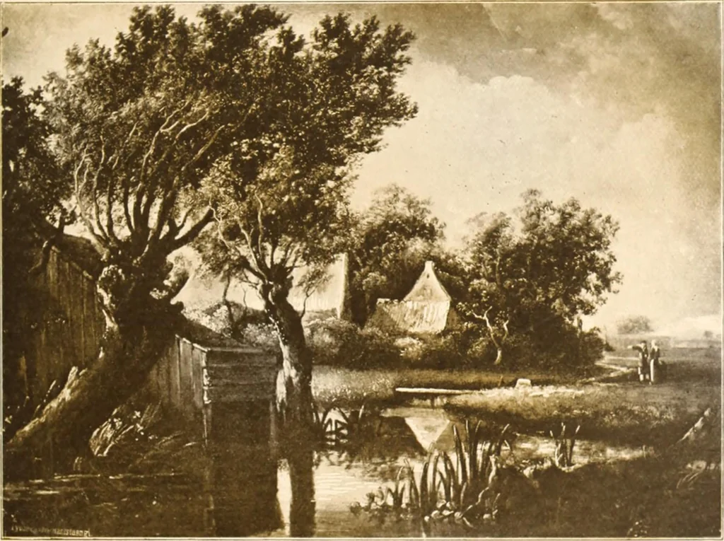 An illustration from Illustrated catalogue of the second hundred of paintings by old masters of the Dutch, Flemish, Italian, French and English schools belonging to the Sedelmeyer Gallery .., 1895, leaf 36