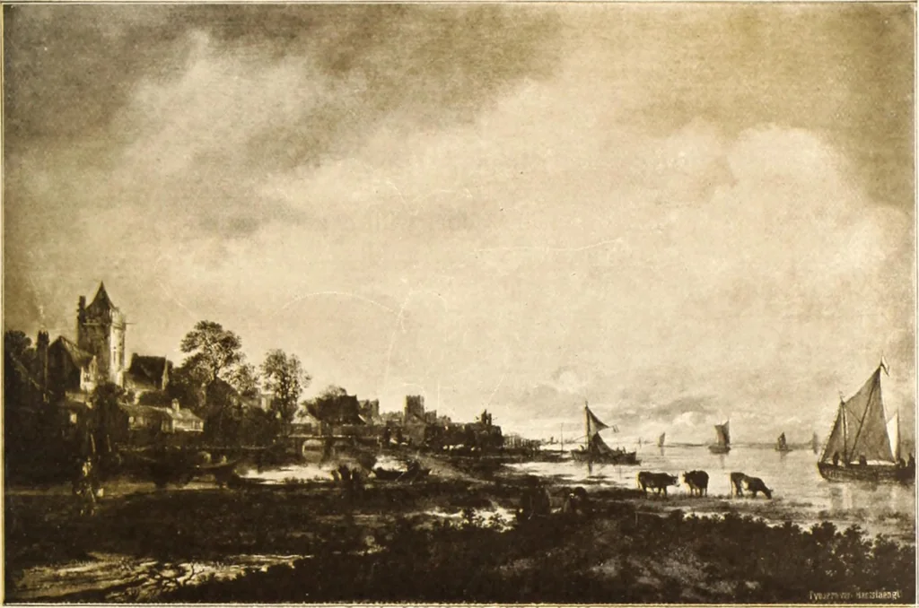 An illustration from Illustrated catalogue of the second hundred of paintings by old masters of the Dutch, Flemish, Italian, French and English schools belonging to the Sedelmeyer Gallery .., 1895, leaf 48