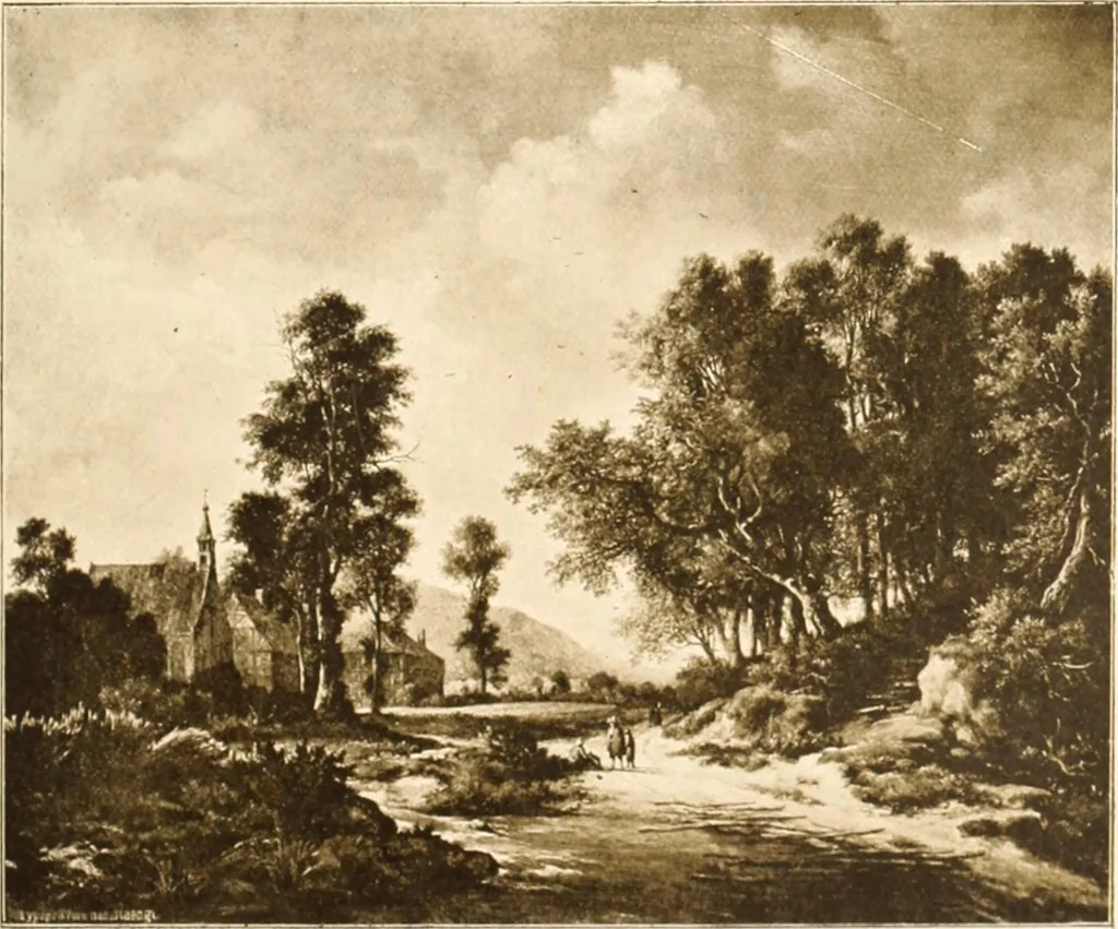 An illustration from Illustrated catalogue of the second hundred of paintings by old masters of the Dutch, Flemish, Italian, French and English schools belonging to the Sedelmeyer Gallery .., 1895, leaf 62