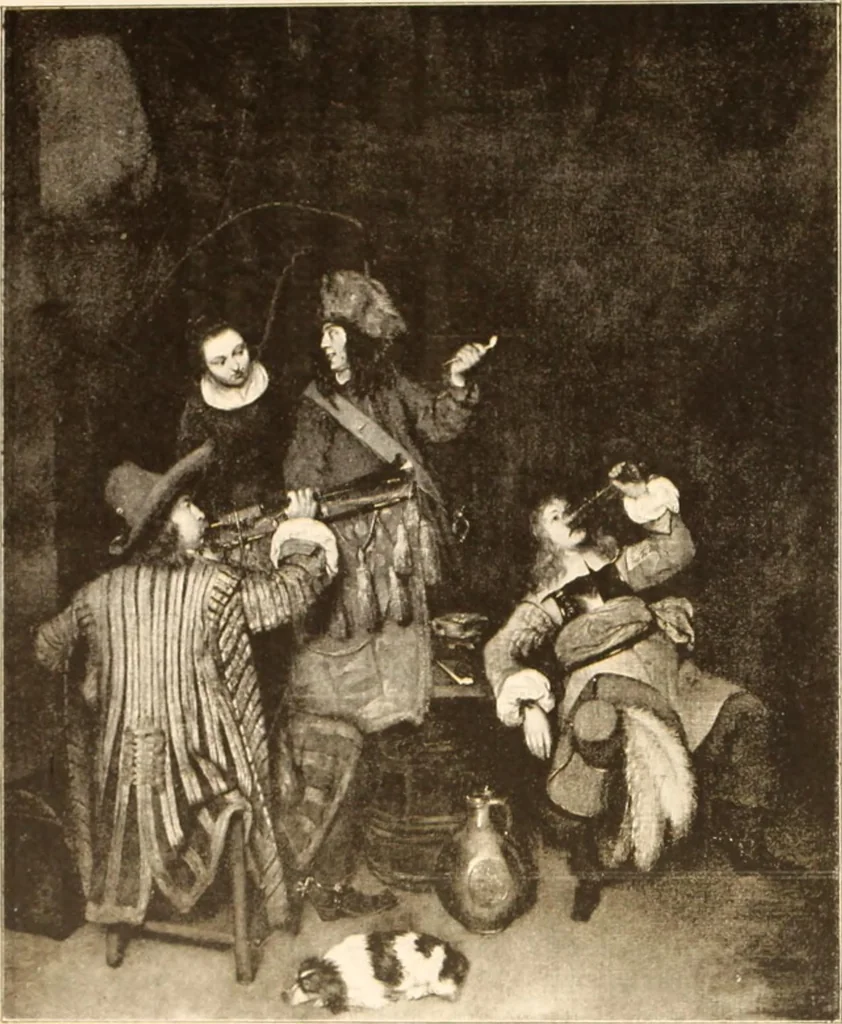An illustration from Illustrated catalogue of the second hundred of paintings by old masters of the Dutch, Flemish, Italian, French and English schools belonging to the Sedelmeyer Gallery .., 1895, leaf 72