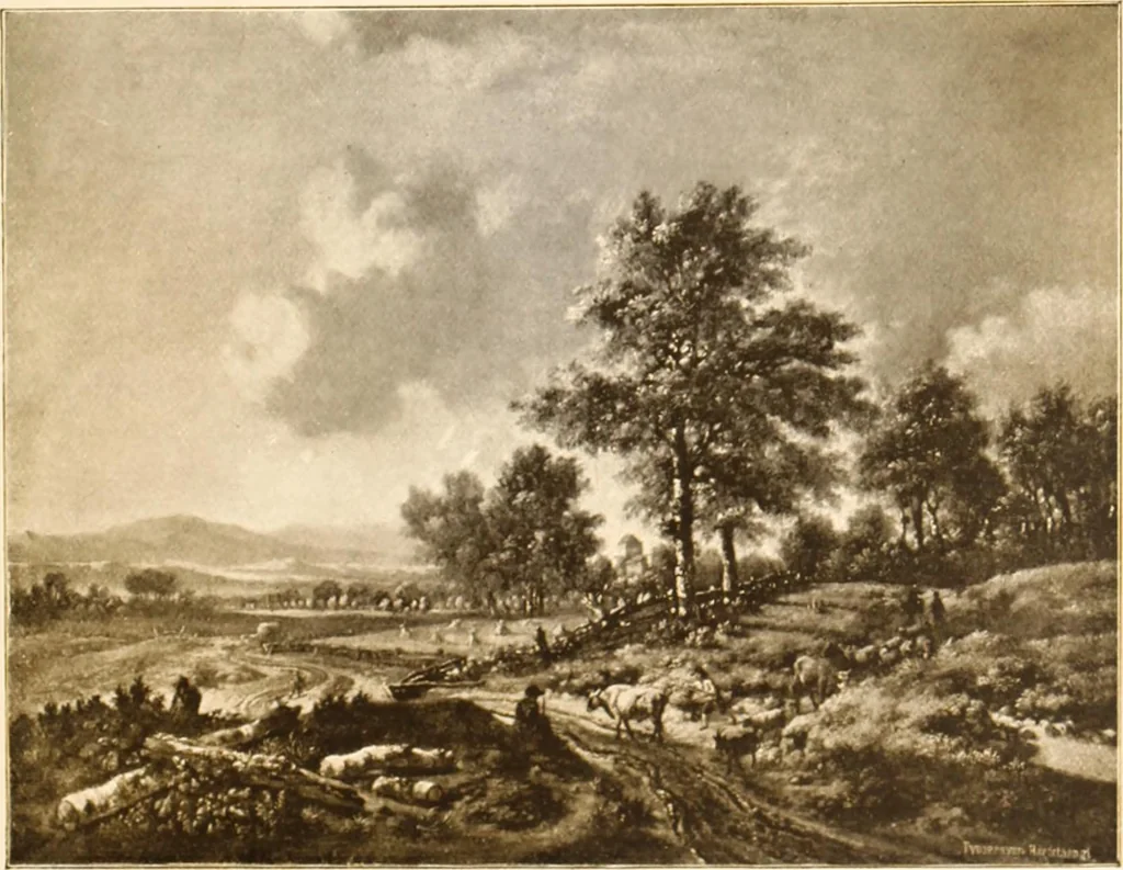 An illustration from Illustrated catalogue of the second hundred of paintings by old masters of the Dutch, Flemish, Italian, French and English schools belonging to the Sedelmeyer Gallery .., 1895, leaf 82