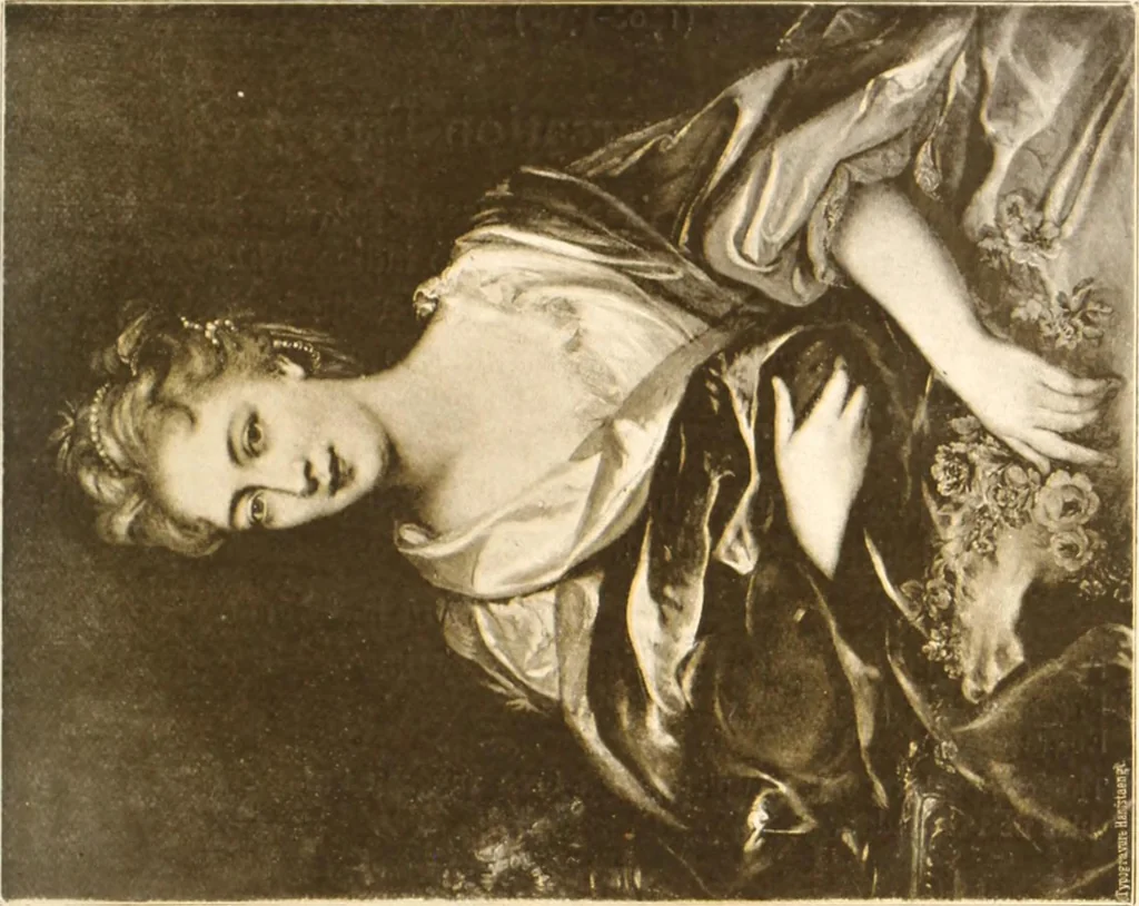 An illustration from Illustrated catalogue of the second hundred of paintings by old masters of the Dutch, Flemish, Italian, French and English schools belonging to the Sedelmeyer Gallery .., 1895, leaf 98