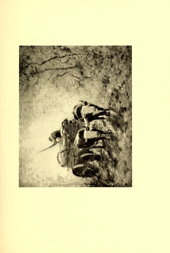 An illustration from Illustrated catalogue of the collection of American paintings : formed by the widely known amateur William T. Evans, Esq. of New York, 1913, leaf 245