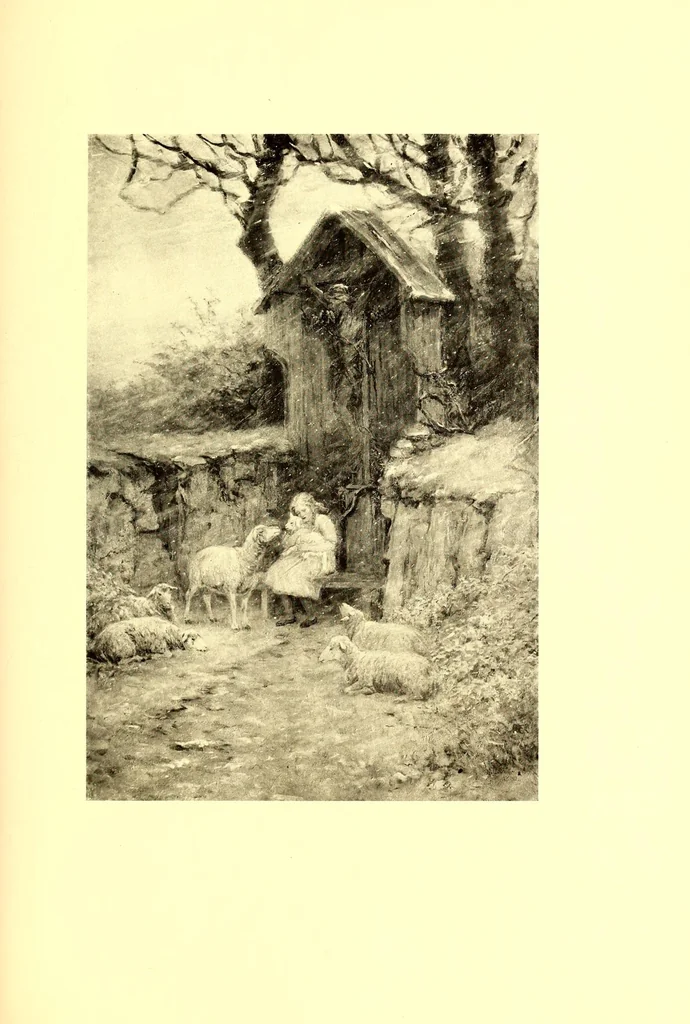 An illustration from Illustrated catalogue of the collection of American paintings : formed by the widely known amateur William T. Evans, Esq. of New York, 1913, leaf 263