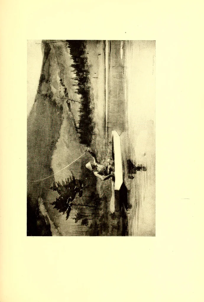 An illustration from Illustrated catalogue of the collection of American paintings : formed by the widely known amateur William T. Evans, Esq. of New York, 1913, leaf 291
