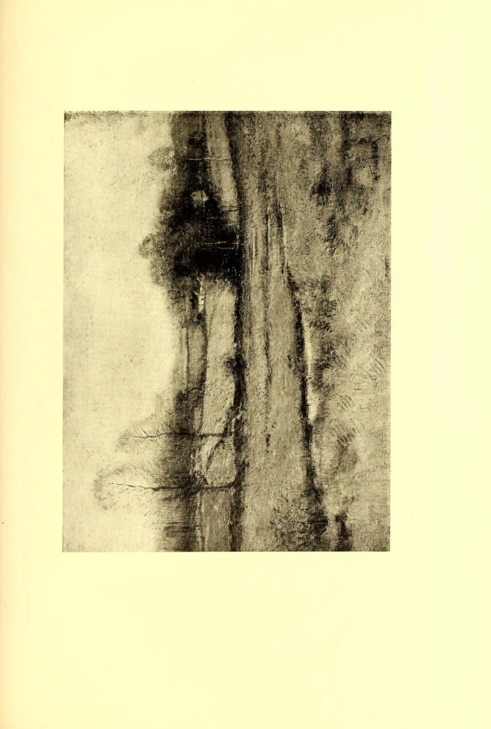 An illustration from Illustrated catalogue of the collection of American paintings : formed by the widely known amateur William T. Evans, Esq. of New York, 1913, leaf 329