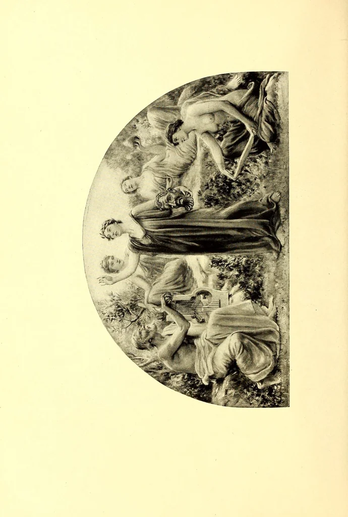 An illustration from Illustrated catalogue of the collection of American paintings : formed by the widely known amateur William T. Evans, Esq. of New York, 1913, leaf 378