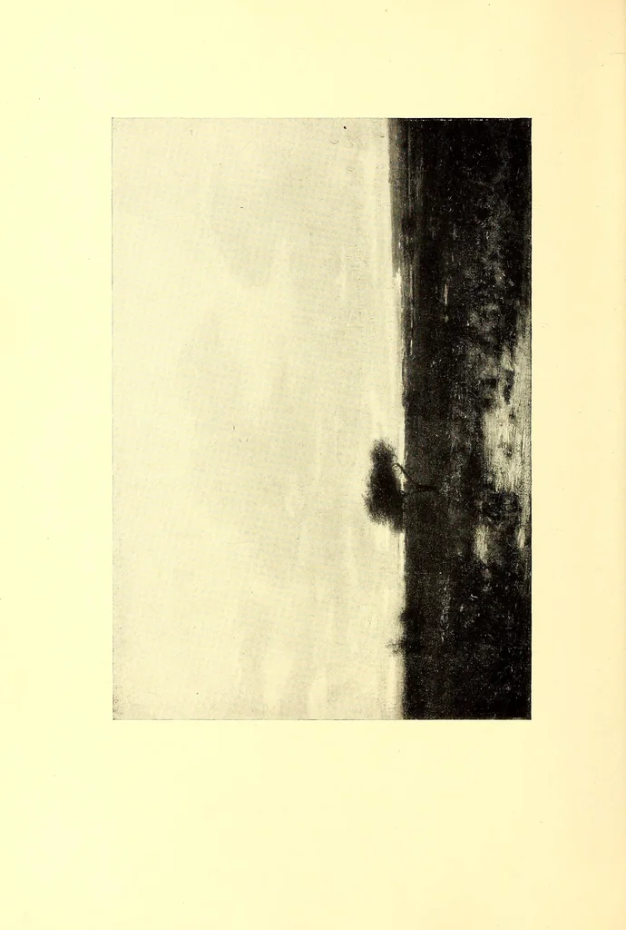 An illustration from Illustrated catalogue of the collection of American paintings : formed by the widely known amateur William T. Evans, Esq. of New York, 1913, leaf 94