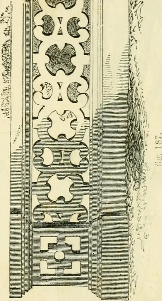 An illustration from The illustrated architectural, engineering, & mechanical drawing-book : for the use of schools, students, and artisans ; upwards of 300 illustrations, 1856, leaf 100