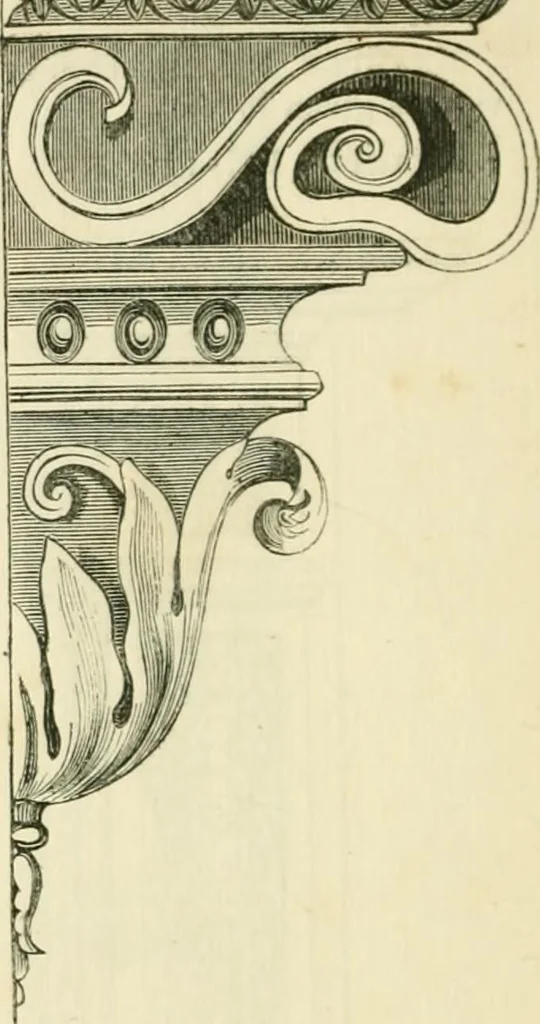 An illustration from The illustrated architectural, engineering, & mechanical drawing-book : for the use of schools, students, and artisans ; upwards of 300 illustrations, 1856, leaf 101