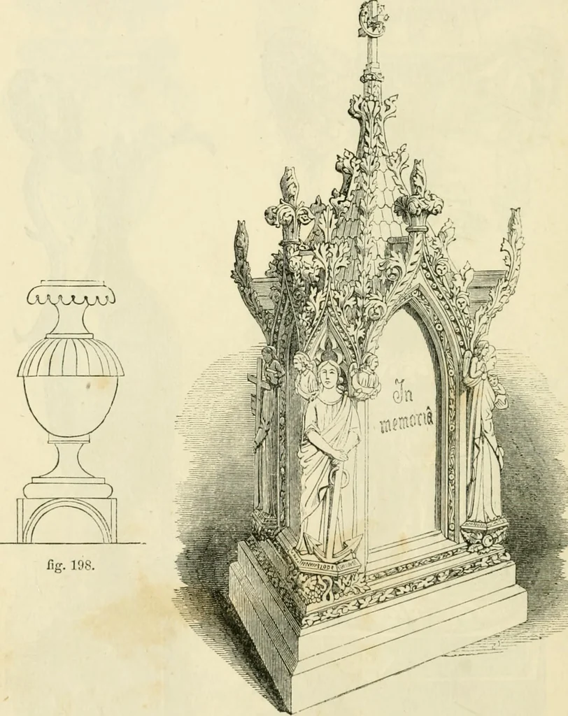 An illustration from The illustrated architectural, engineering, & mechanical drawing-book : for the use of schools, students, and artisans ; upwards of 300 illustrations, 1856, leaf 103