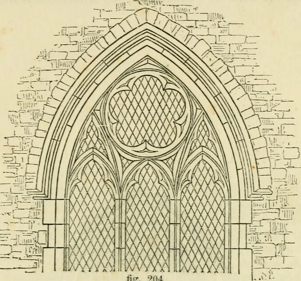 An illustration from The illustrated architectural, engineering, & mechanical drawing-book : for the use of schools, students, and artisans ; upwards of 300 illustrations, 1856, leaf 106