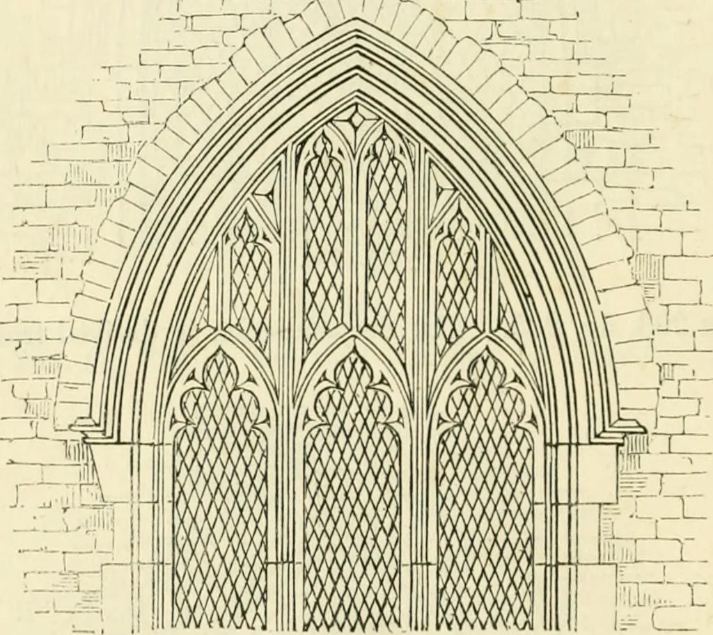 An illustration from The illustrated architectural, engineering, & mechanical drawing-book : for the use of schools, students, and artisans ; upwards of 300 illustrations, 1856, leaf 107