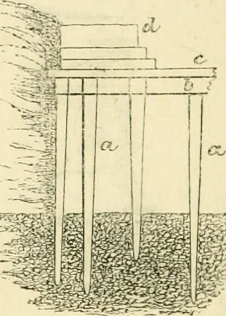 An illustration from The illustrated architectural, engineering, & mechanical drawing-book : for the use of schools, students, and artisans ; upwards of 300 illustrations, 1856, leaf 117