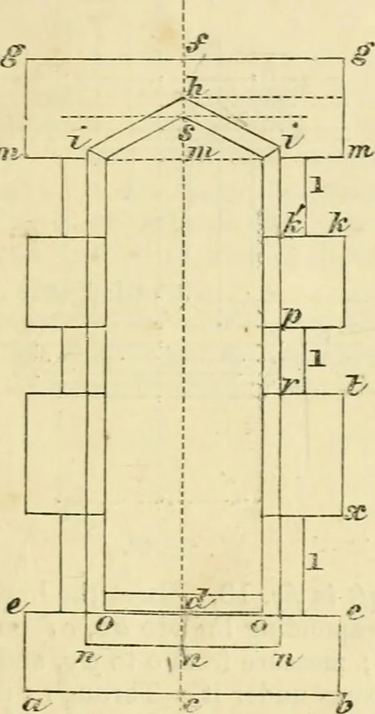 An illustration from The illustrated architectural, engineering, & mechanical drawing-book : for the use of schools, students, and artisans ; upwards of 300 illustrations, 1856, leaf 18