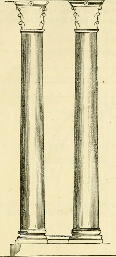 An illustration from The illustrated architectural, engineering, & mechanical drawing-book : for the use of schools, students, and artisans ; upwards of 300 illustrations, 1856, leaf 56