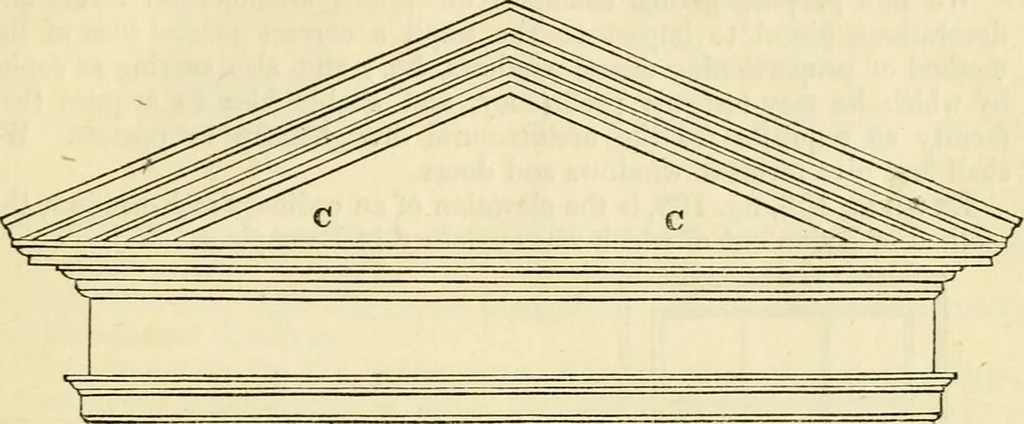 An illustration from The illustrated architectural, engineering, & mechanical drawing-book : for the use of schools, students, and artisans ; upwards of 300 illustrations, 1856, leaf 60