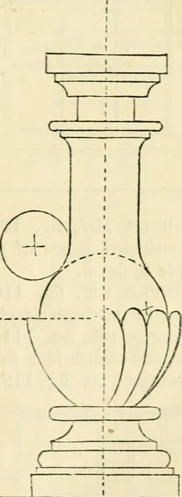 An illustration from The illustrated architectural, engineering, & mechanical drawing-book : for the use of schools, students, and artisans ; upwards of 300 illustrations, 1856, leaf 60