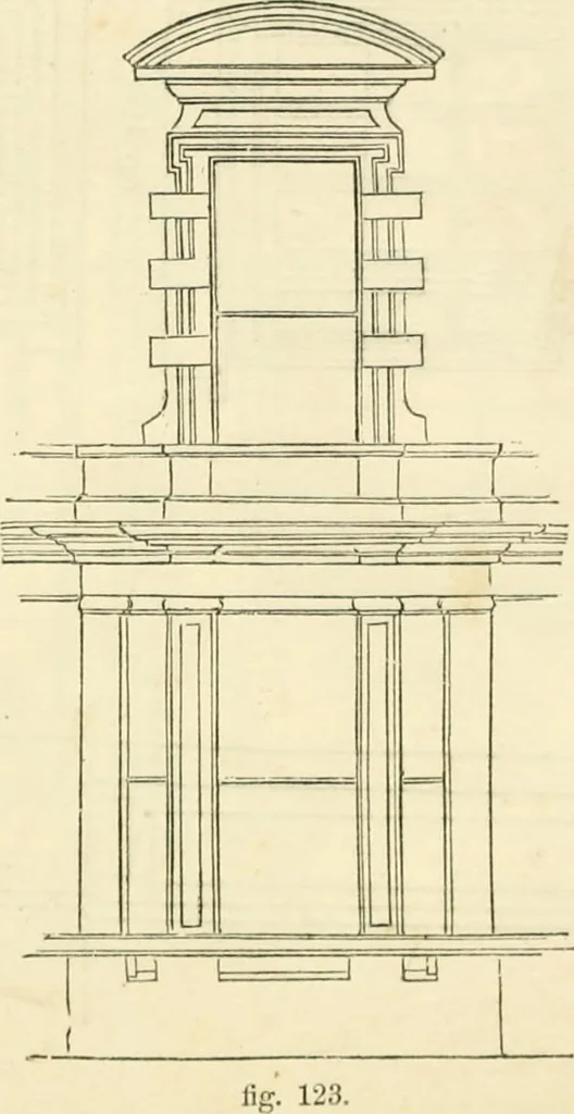 An illustration from The illustrated architectural, engineering, & mechanical drawing-book : for the use of schools, students, and artisans ; upwards of 300 illustrations, 1856, leaf 65