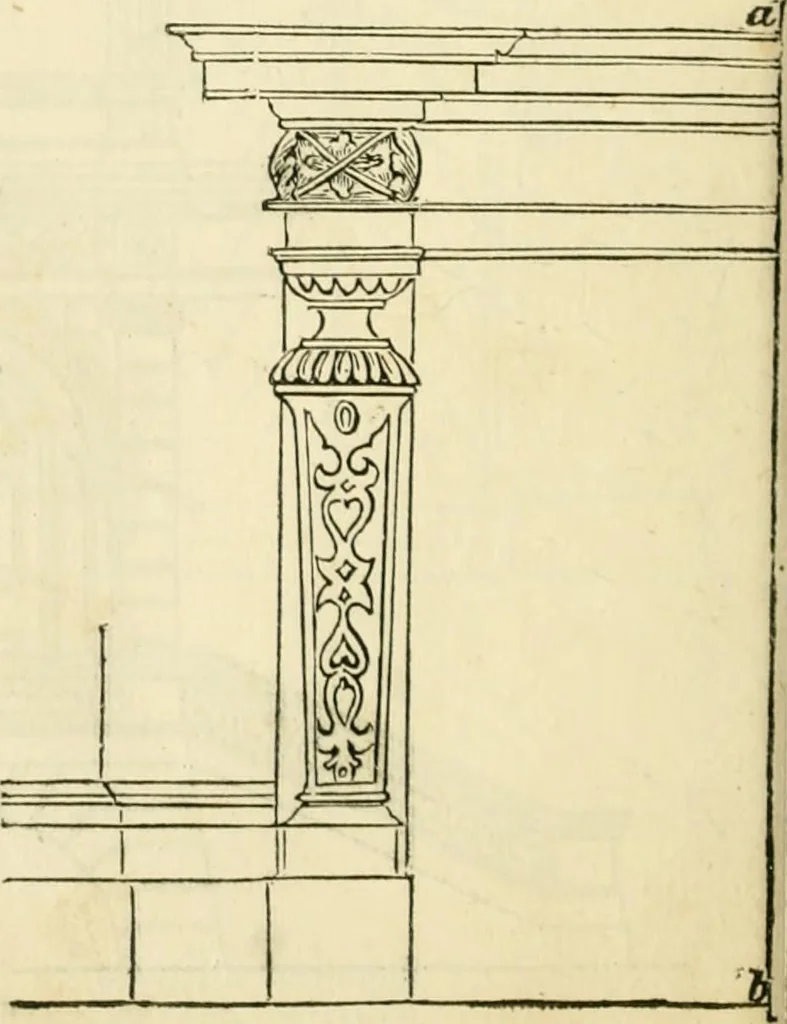 An illustration from The illustrated architectural, engineering, & mechanical drawing-book : for the use of schools, students, and artisans ; upwards of 300 illustrations, 1856, leaf 71