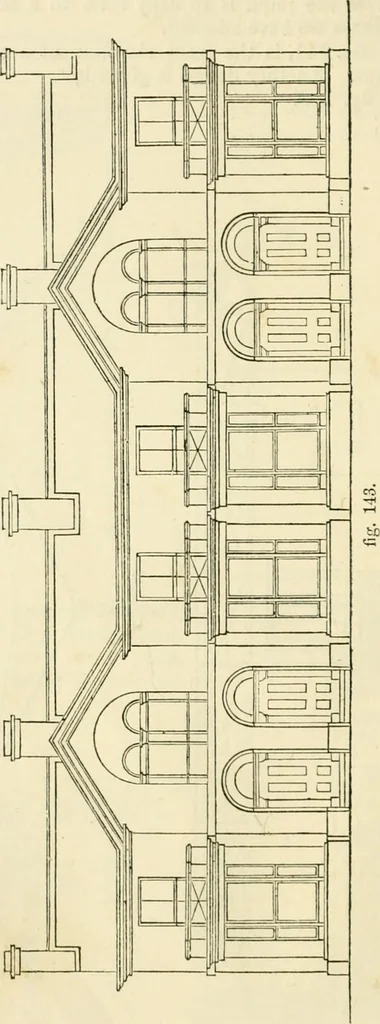 An illustration from The illustrated architectural, engineering, & mechanical drawing-book : for the use of schools, students, and artisans ; upwards of 300 illustrations, 1856, leaf 73
