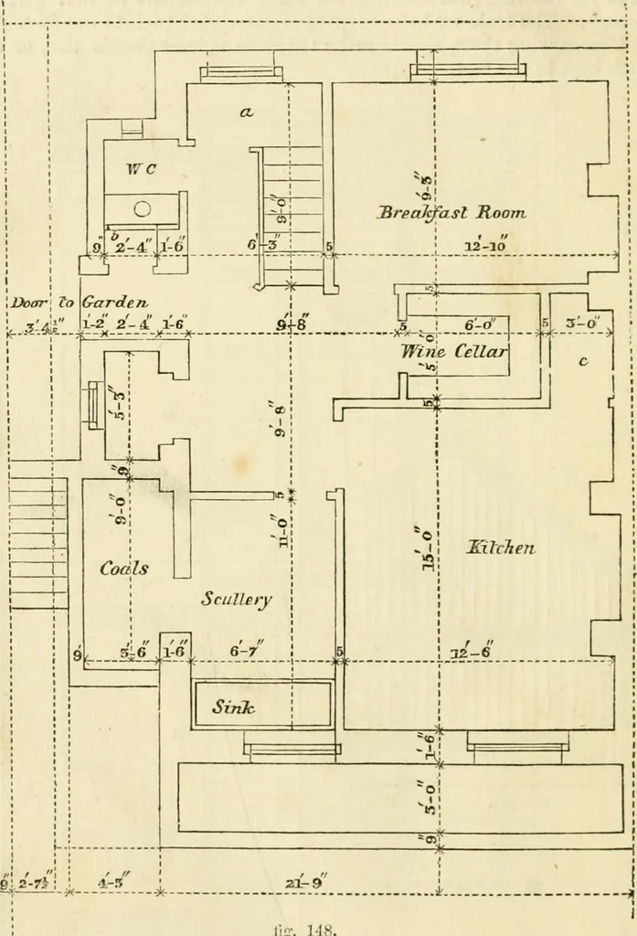 An illustration from The illustrated architectural, engineering, & mechanical drawing-book : for the use of schools, students, and artisans ; upwards of 300 illustrations, 1856, leaf 77