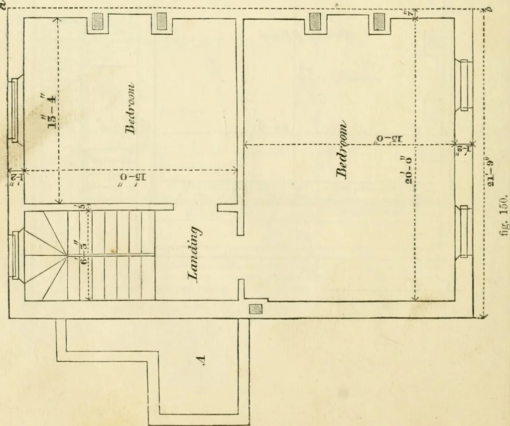 An illustration from The illustrated architectural, engineering, & mechanical drawing-book : for the use of schools, students, and artisans ; upwards of 300 illustrations, 1856, leaf 79