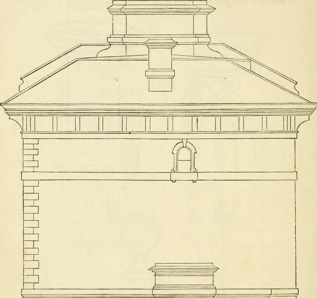 An illustration from The illustrated architectural, engineering, & mechanical drawing-book : for the use of schools, students, and artisans ; upwards of 300 illustrations, 1856, leaf 83