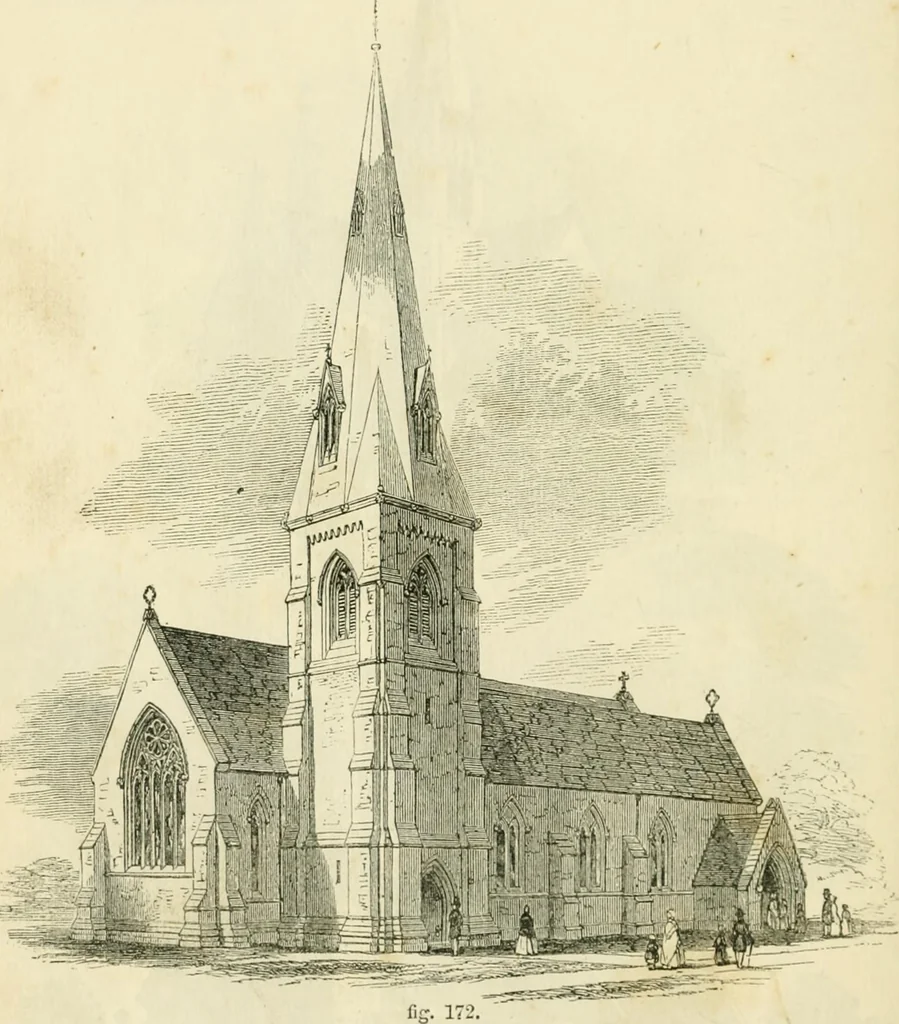 An illustration from The illustrated architectural, engineering, & mechanical drawing-book : for the use of schools, students, and artisans ; upwards of 300 illustrations, 1856, leaf 93