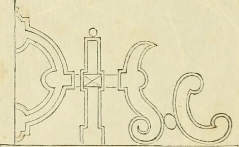 An illustration from The illustrated architectural, engineering, & mechanical drawing-book : for the use of schools, students, and artisans ; upwards of 300 illustrations, 1856, leaf 97