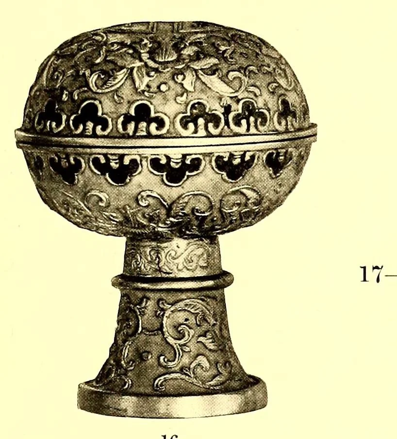 An illustration from Illustrated catalogue of the beautiful oriental porcelains and other valuable art objects : belonging to the estate of the late M.C.D. Borden, Esq, 1913, leaf 21