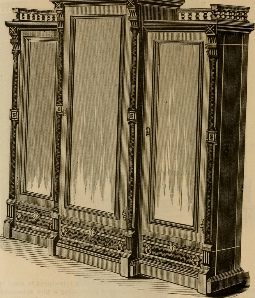 An illustration from Illustrated catalogue of office and library furniture., 1885, leaf 101