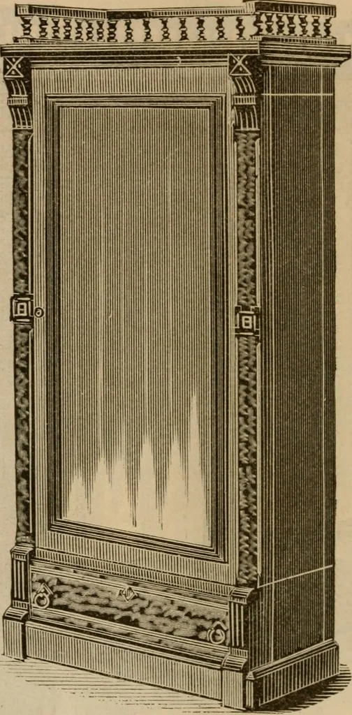 An illustration from Illustrated catalogue of office and library furniture., 1885, leaf 103