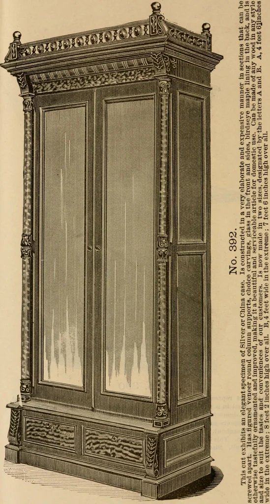 An illustration from Illustrated catalogue of office and library furniture., 1885, leaf 109