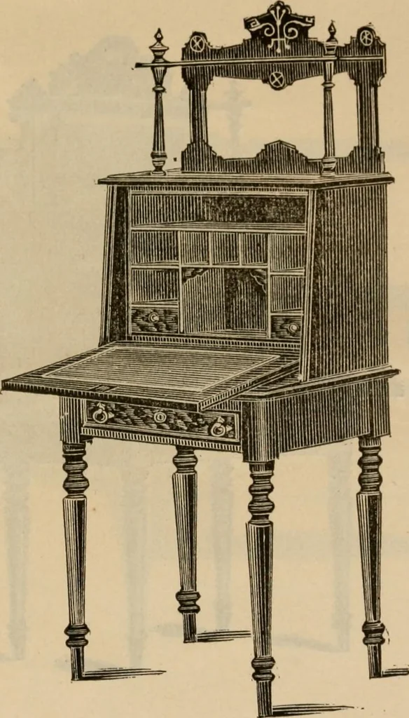 An illustration from Illustrated catalogue of office and library furniture., 1885, leaf 11