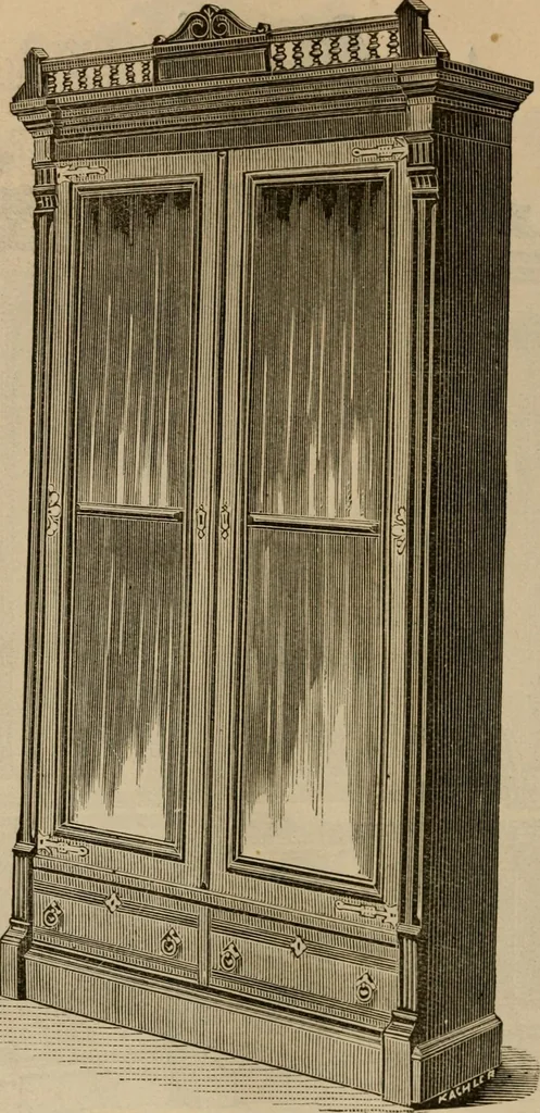 An illustration from Illustrated catalogue of office and library furniture., 1885, leaf 39